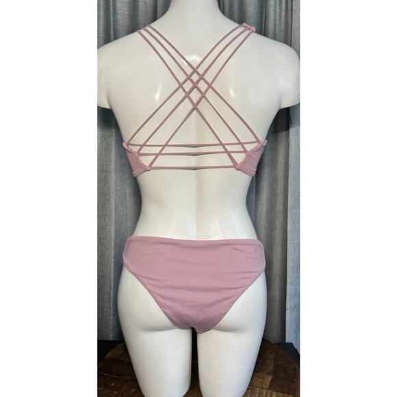 Maaji Bikini Reversible 2PC set Bikini Pink Size Medium - Picture 13 of 13